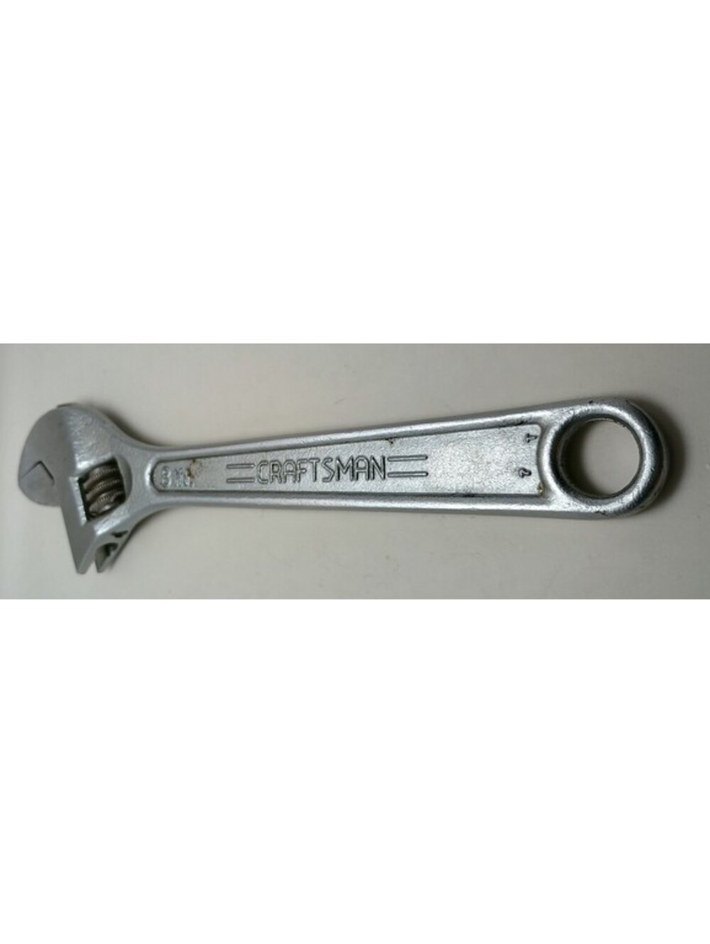 CRAFTSMAN 8in 8" Inch 944603 Adjustable Wrench 200mm Forged in USA 44603